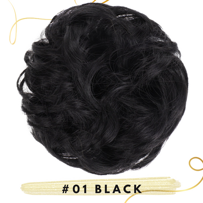 💖 Messy Bun Hair Extension Scrunchie – Instantly Add Volume & Style for Effortless Updos! 💁‍♀️✨