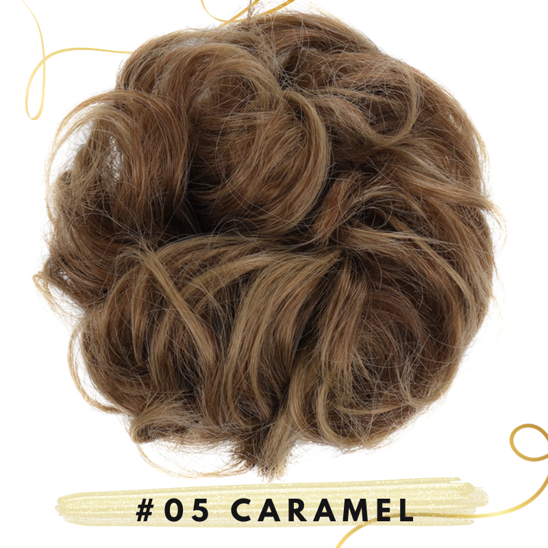 💖 Messy Bun Hair Extension Scrunchie – Instantly Add Volume & Style for Effortless Updos! 💁‍♀️✨