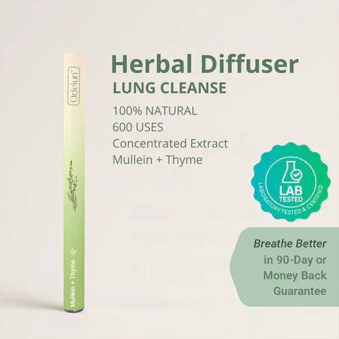 🌿 ODEIUN™ Herbal Diffuser: Reclaim Your Lungs, Restore Your Calm.