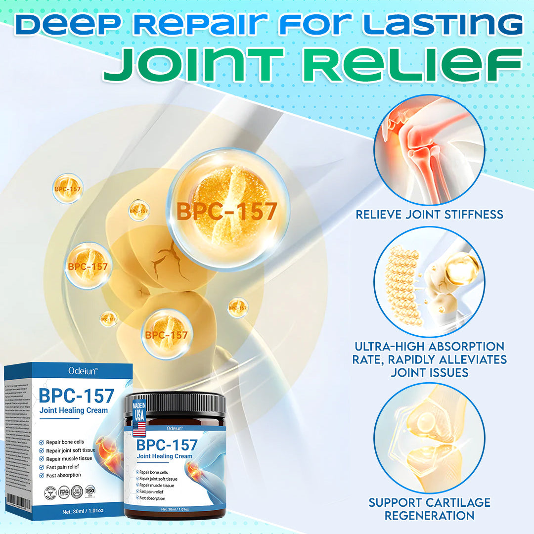 Advanced Relief: ODEIUN™ BPC-157 Joint Healing Cream🦴Treats Arthritis. Neuropathy. Rheumatism. Sports Injuries & More🦵