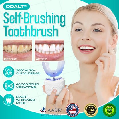 ✨ ODALT™ Self-Brushing Toothbrush – Effortless Deep Clean & Naturally Brighter Teeth