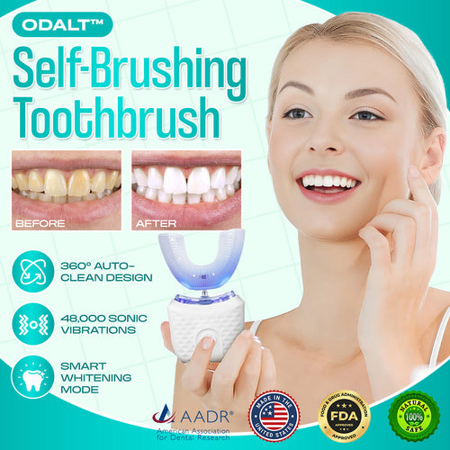 ✨ ODALT™ Self-Brushing Toothbrush – Effortless Deep Clean & Naturally Brighter Teeth