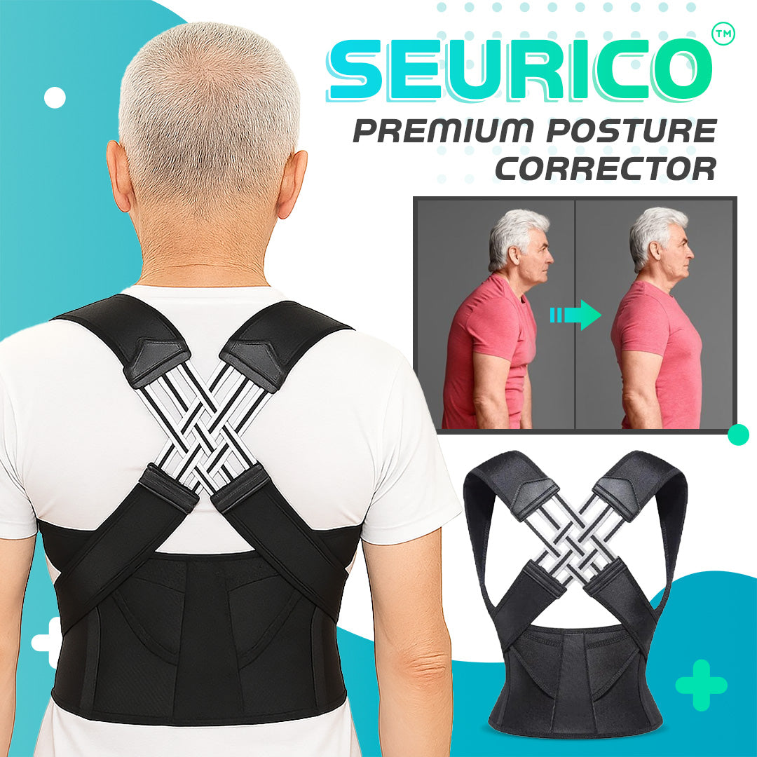 Seurico™ Premium Posture Corrector – Straighten Your Spine & Relieve Pain Instantly✨