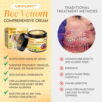 Made and Shipped from USA ✨ LBMLBM™ Bee venom Comprehensive Cream 🔥 LAST DAY 80% OFF）