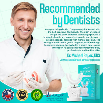 ✨ ODALT™ Self-Brushing Toothbrush – Effortless Deep Clean & Naturally Brighter Teeth
