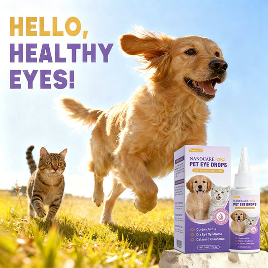 👩‍⚕️Zakdavi™ NanoCare Pet Eye Drops ☑️ FDA Approved | Relieves Conjunctivitis, Dry Eyes, Cataracts, and Keratitis🐶 🐈️