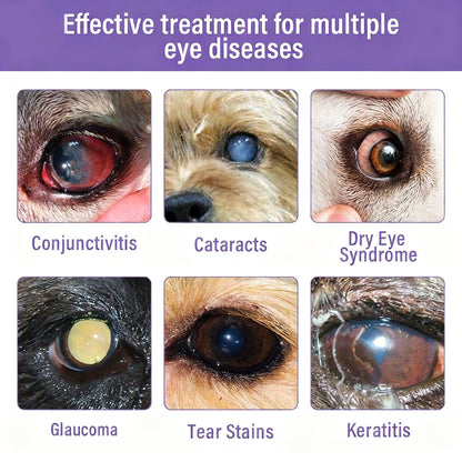 👩‍⚕️Zakdavi™ NanoCare Pet Eye Drops ☑️ FDA Approved | Relieves Conjunctivitis, Dry Eyes, Cataracts, and Keratitis🐶 🐈️