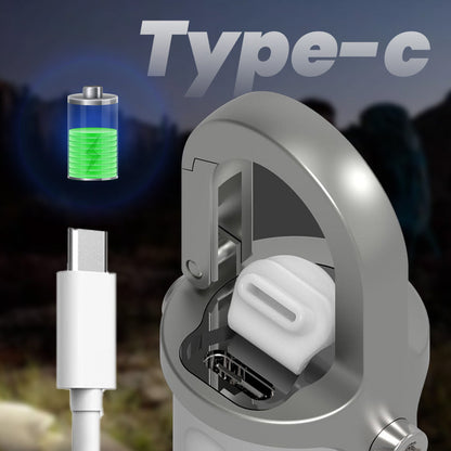 ⚡️ The Ultimate 1200LM Tactical Keychain Flashlight