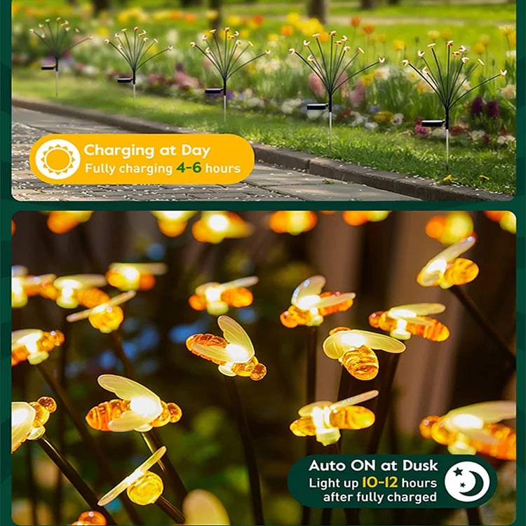 🔥Solar Powered Firefly Garden Light BUY 2 FREE SHIPPING
