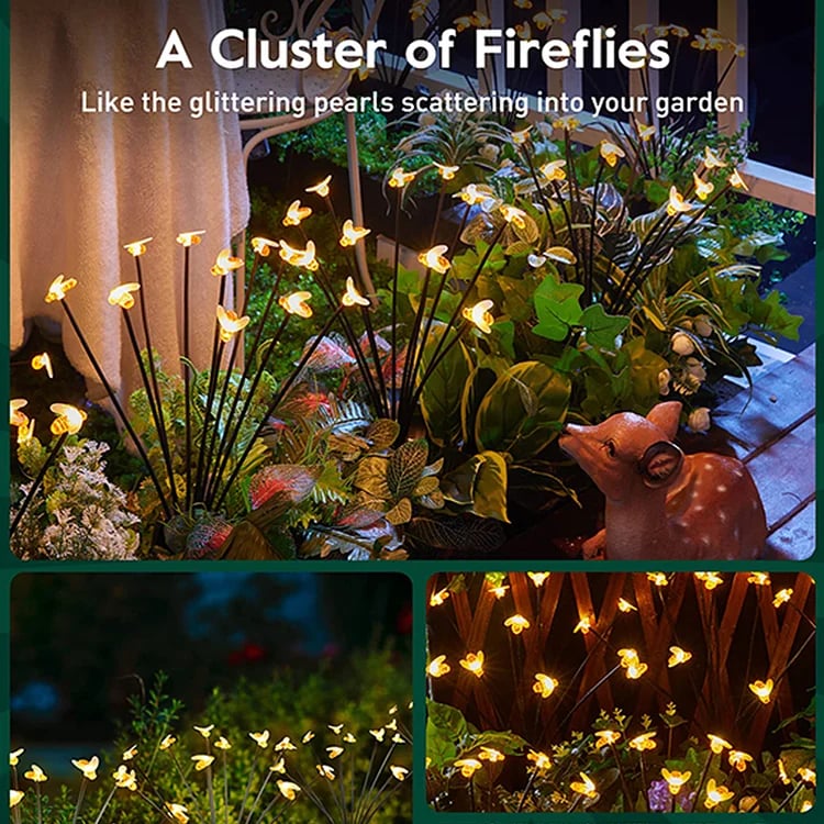 🔥Solar Powered Firefly Garden Light BUY 2 FREE SHIPPING