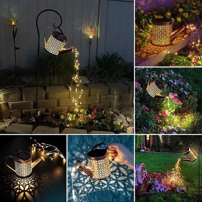 💦Solar Waterfall Lights💐