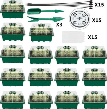 Seed Starter Trays with Grow Light
