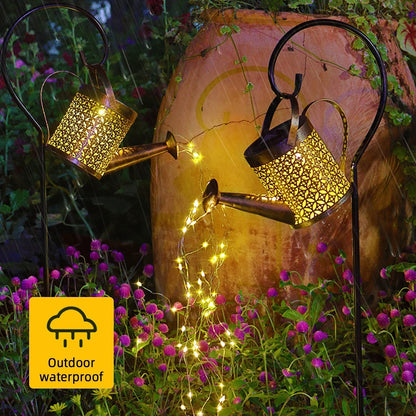💦Solar Waterfall Lights💐